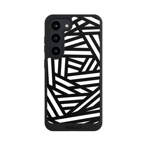 Samsung Galaxy S23 NIVOpure Einfach schwarz und weiß1
