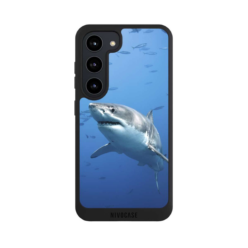 Galaxy S23 NIVOpure Grand Requin Blanc