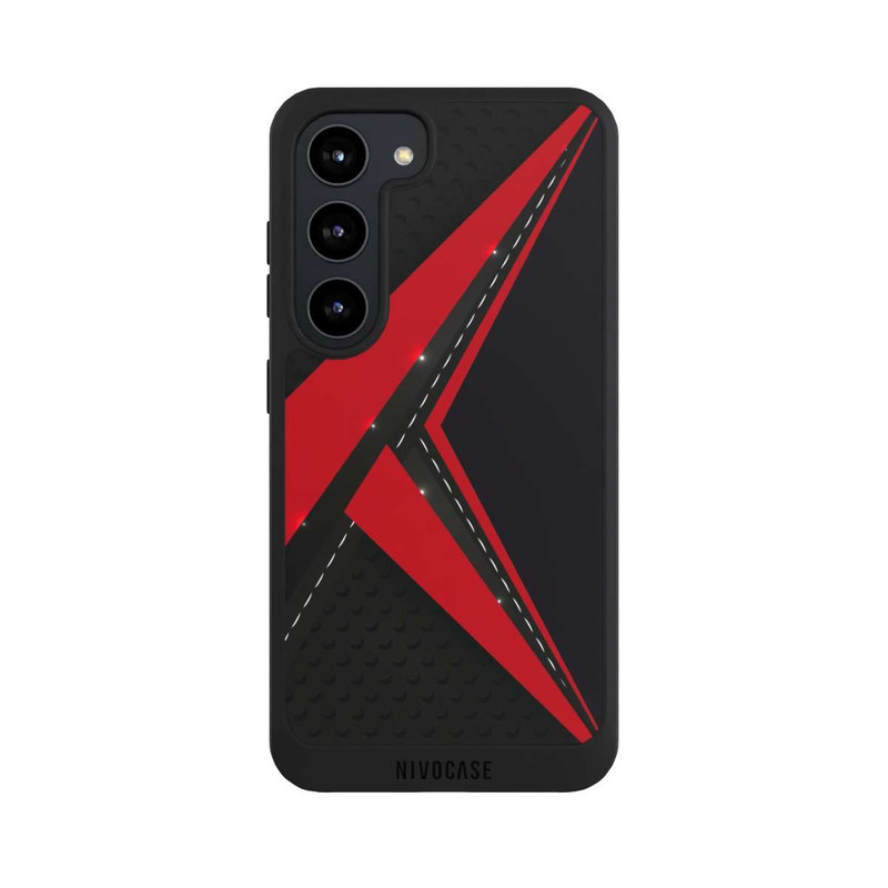 Galaxy S23 NIVOpure Carbon for Men - Red