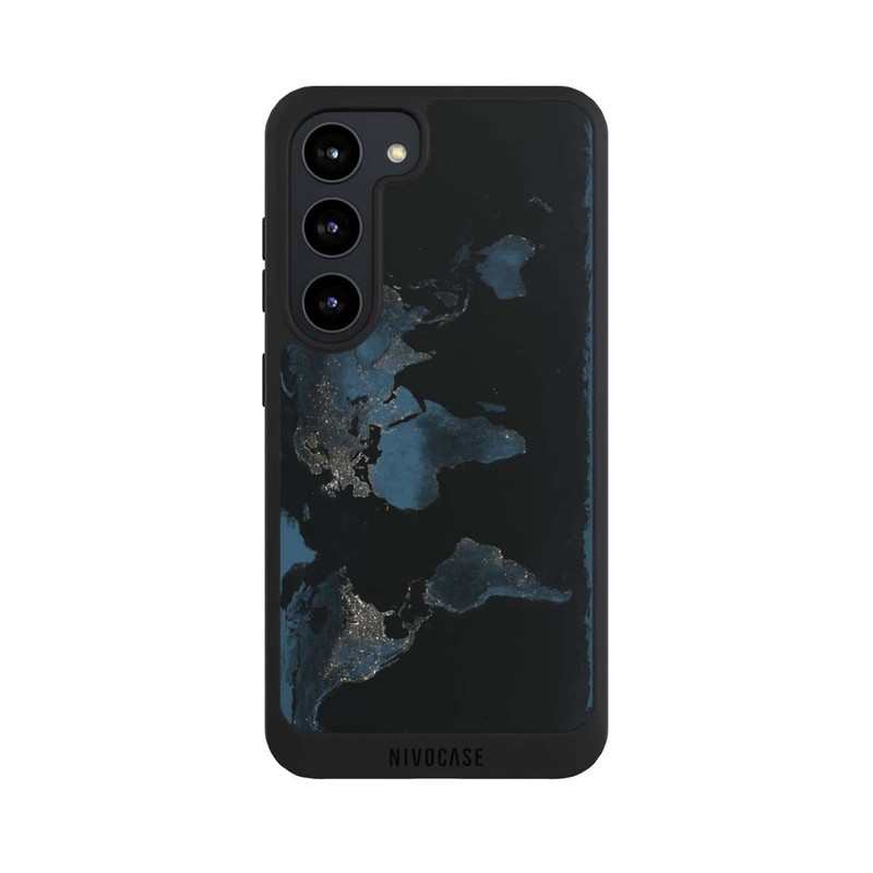 Galaxy S23 NIVOpure Nachtlichter Weltkarte