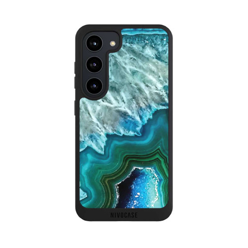 Samsung Galaxy S23 NIVOpure Kristall Achat Grün