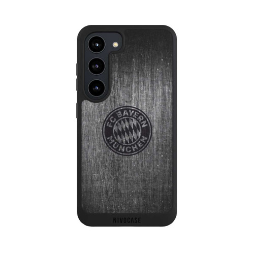 Samsung Galaxy S23 NIVOpure Metalllook FCB Logo einfarbig