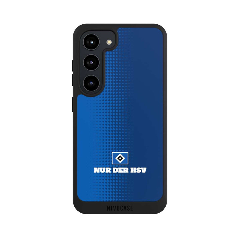 Galaxy S23 NIVOpure Nur der HSV - Trame de losange bleue