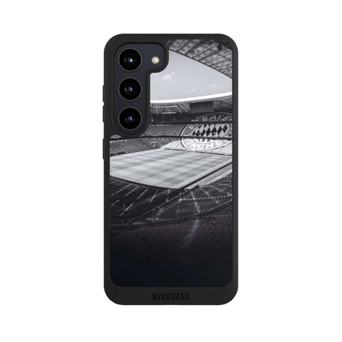 Samsung Galaxy S23 NIVOpure Stadion FC Bayern - Black White