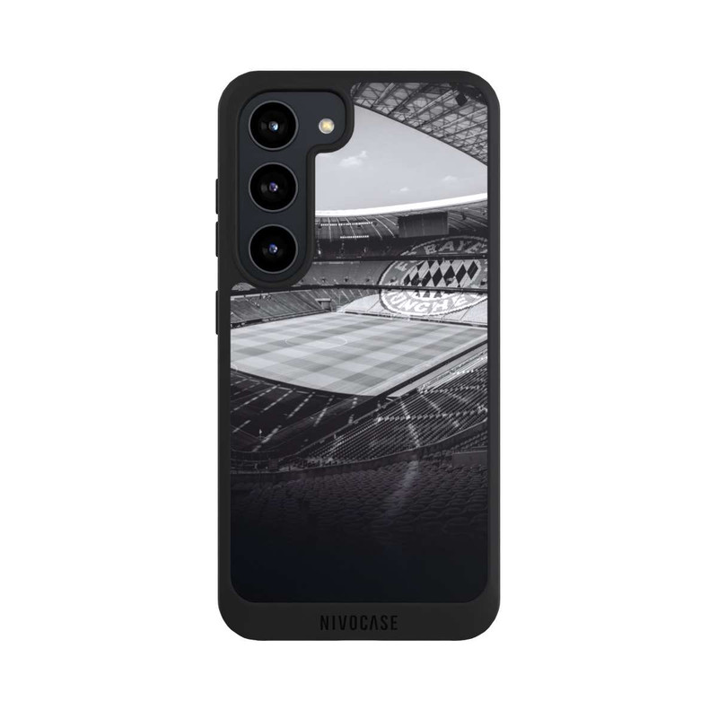 Galaxy S23 NIVOpure Stade FC Bayern - Noir Blanc