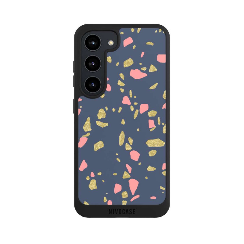 Galaxy S23 NIVOpure Terazzo Gold Look