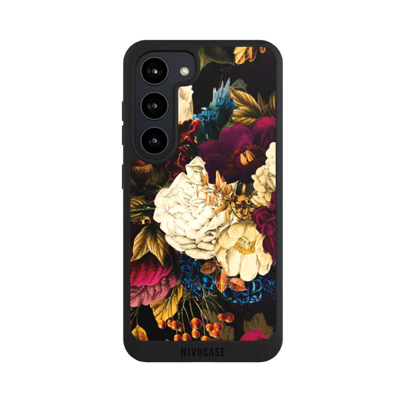 Galaxy S23 NIVOpure Fleurs vintage sombres