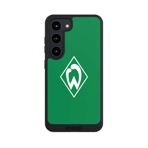 Samsung Galaxy S23 NIVOpure Logo auf Grün - Werder Bremen