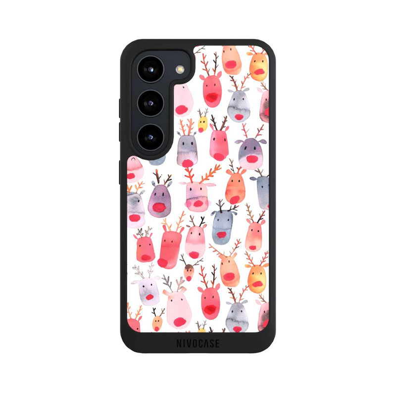 Galaxy S23 NIVOpure  Niedliches Rentieraquarell