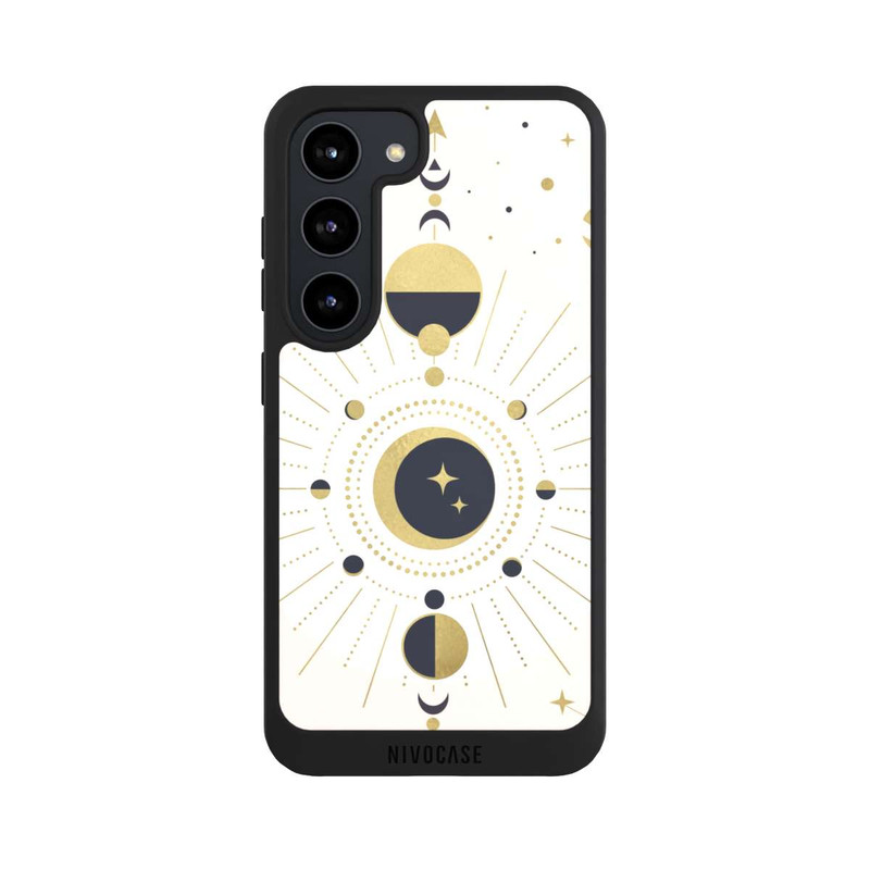 Galaxy S23 NIVOpure Abstrakter Rose-Gold-Look