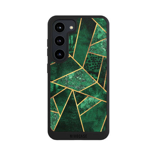 Samsung Galaxy S23 NIVOpure Tief Smaragdgrün Golddruck