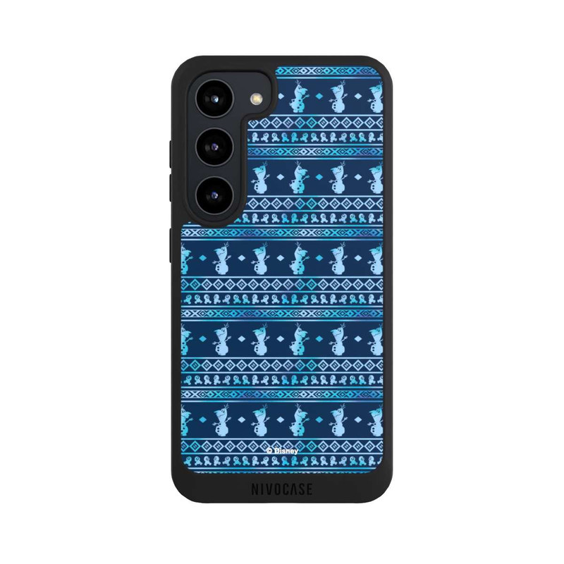Galaxy S23 NIVOpure Olaf Pattern Blue