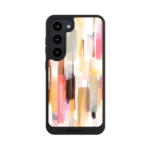 Samsung Galaxy S23 NIVOpure Abstrakte Pinselstriche Herbsttöne