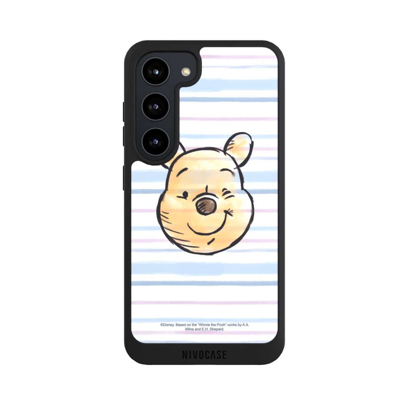 Galaxy S23 NIVOpure Winnie the Pooh on Stripes 