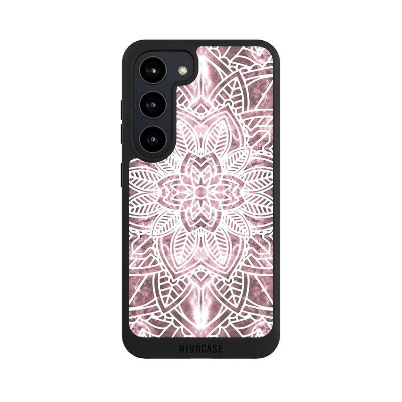 Galaxy S23 NIVOpure Mandala en marbre blush
