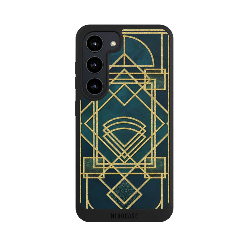 Galaxy S23 NIVOpure Art Deco Quadrat