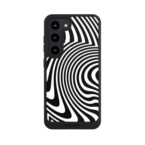 Samsung Galaxy S23 NIVOpure Black and White Waves
