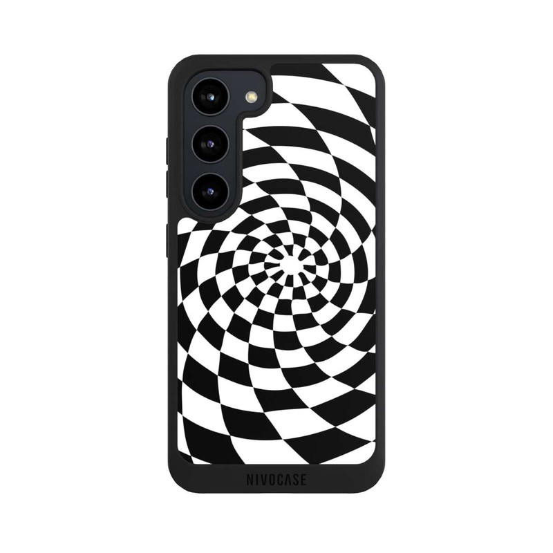 Galaxy S23 NIVOpure Illusion en noir et blanc
