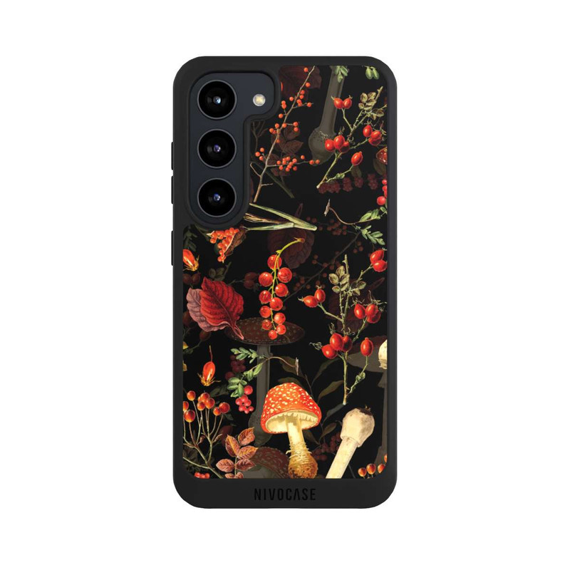 Galaxy S23 NIVOpure Motif champignon foncé
