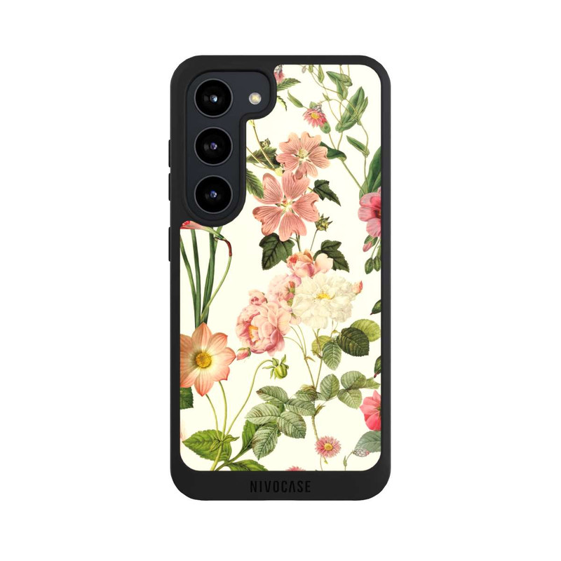 Galaxy S23 NIVOpure Wildflowers on Light Yellow