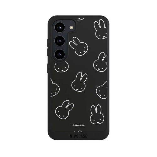 Samsung Galaxy S23 NIVOpure Miffy Pattern Black