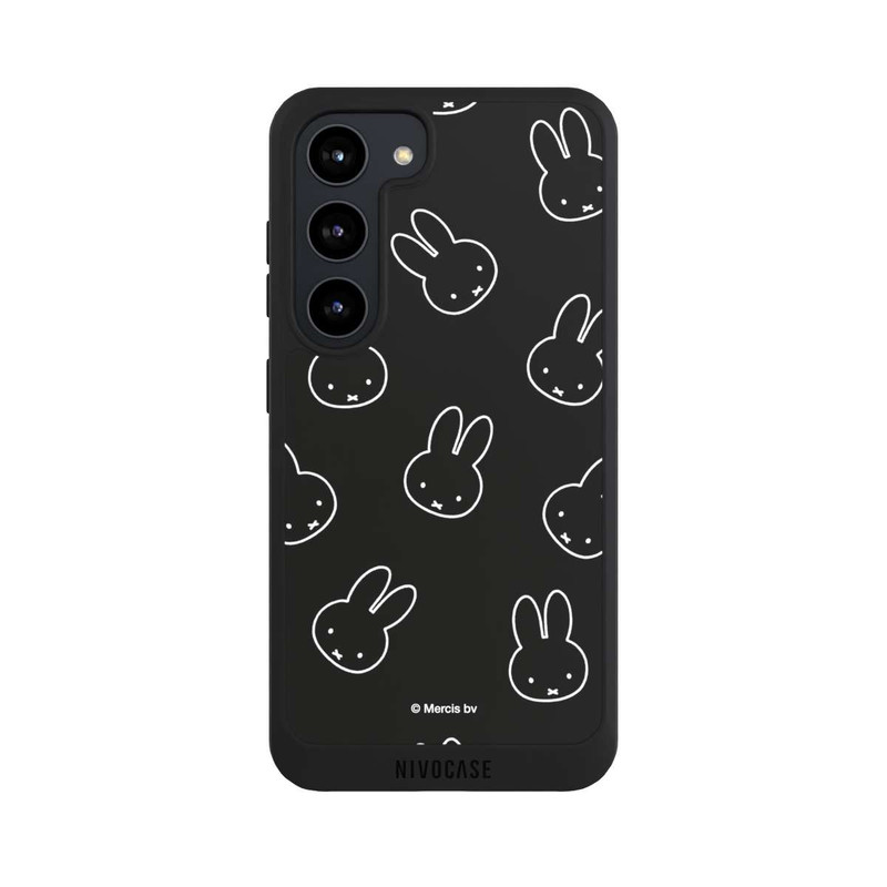 Galaxy S23 NIVOpure Miffy Pattern Black