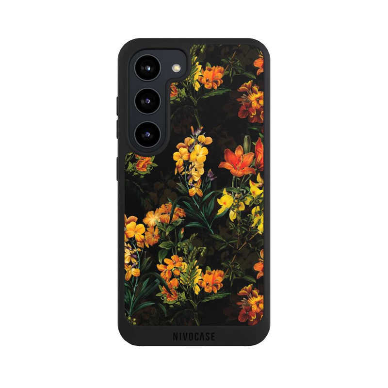 Galaxy S23 NIVOpure Colorful Flowers Yellow