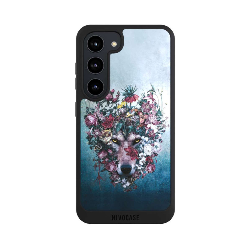 Galaxy S23 NIVOpure Flowers - Wolf