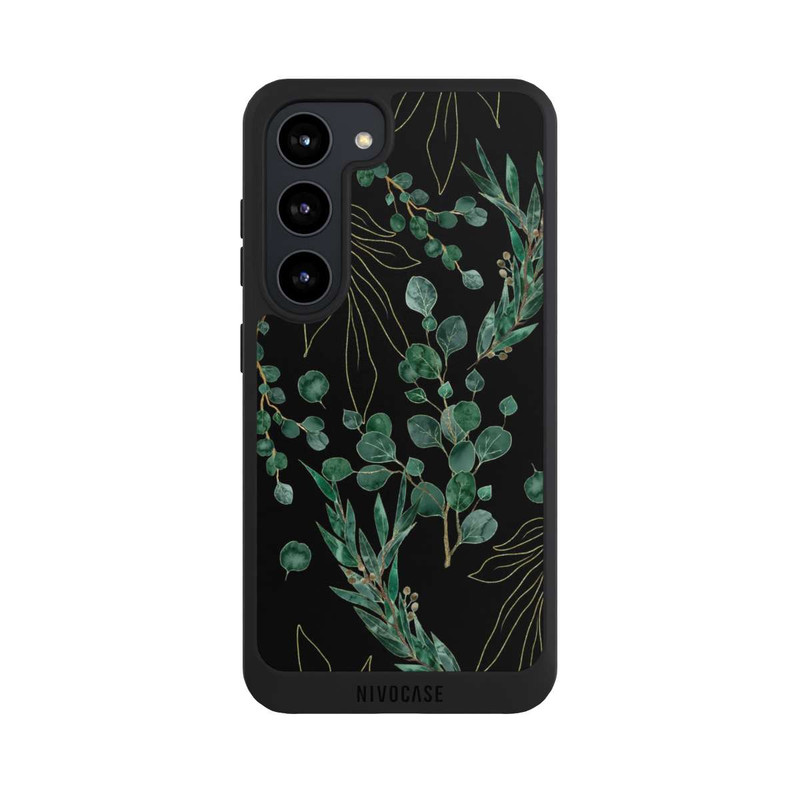 Galaxy S23 NIVOpure Eucalyptus Leaves black