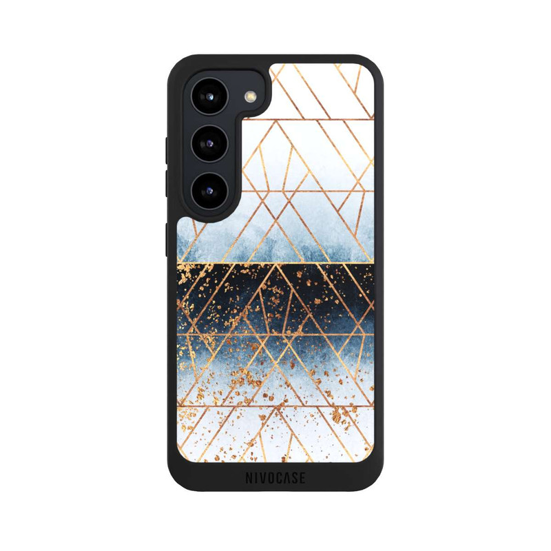 Galaxy S23 NIVOpure Winter Blue Geo