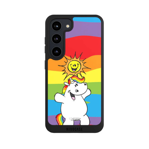 Samsung Galaxy S23 NIVOpure Regenbogen Pummel