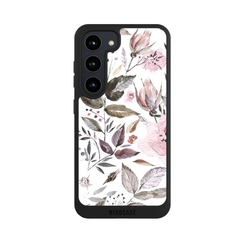Samsung Galaxy S23 NIVOpure Aquarell braune Rosenblüten