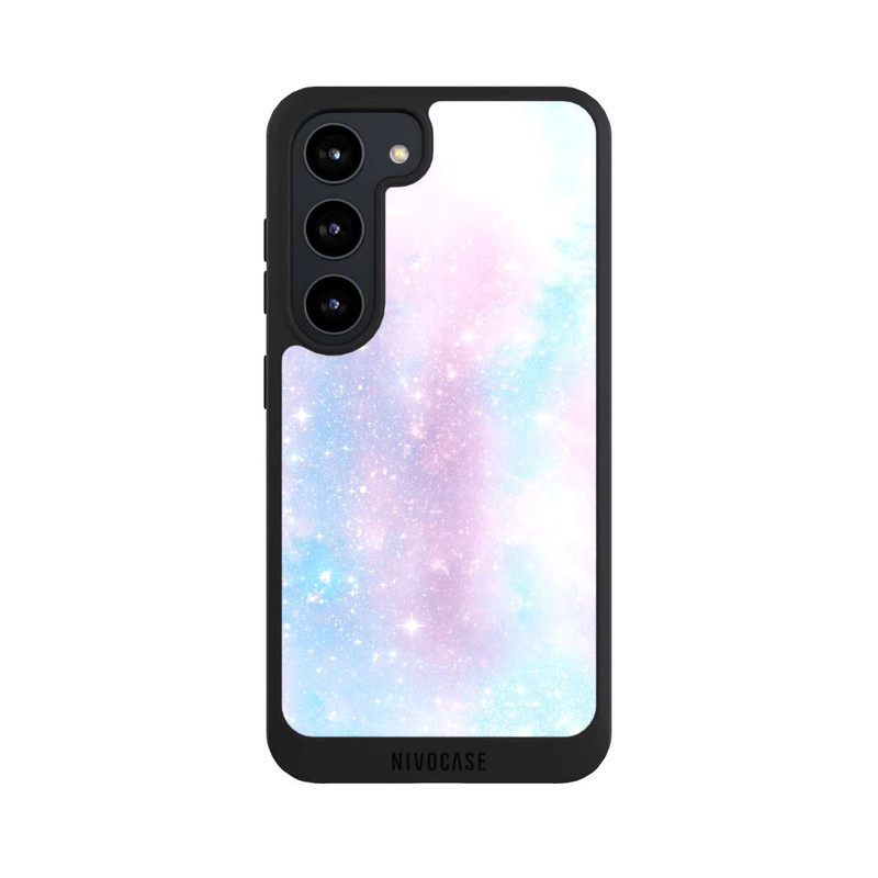 Galaxy S23 NIVOpure Pink-Blue Galaxy