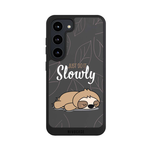 Samsung Galaxy S23 NIVOpure Just Do It Slowly Sloth Grey