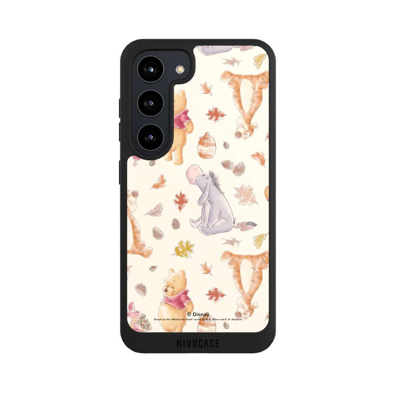 Galaxy S23 NIVOpure Winnie the Pooh and Friends Nostalgia Pattern
