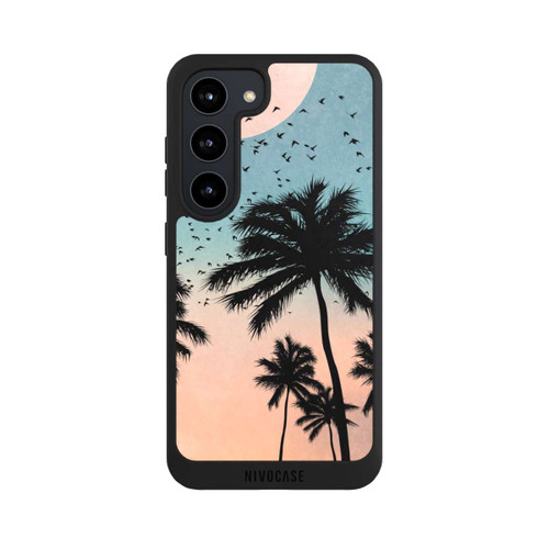 Samsung Galaxy S23 NIVOpure Sonnenaufgang Palmen