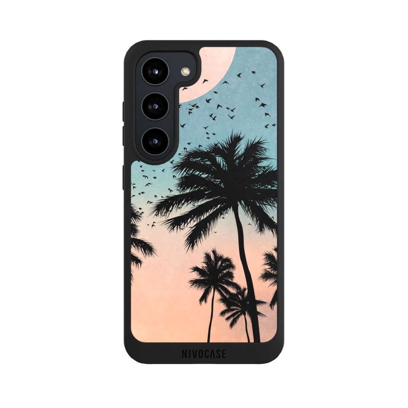 Galaxy S23 NIVOpure Sonnenaufgang Palmen