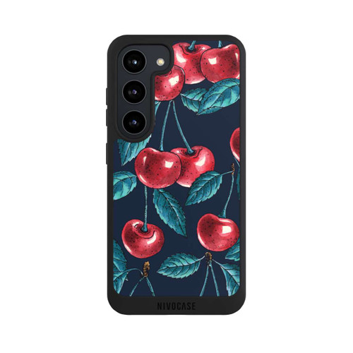 Samsung Galaxy S23 NIVOpure Cherries Dark Pattern