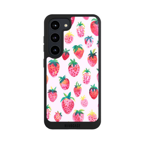 Samsung Galaxy S23 NIVOpure Aquarell Erdbeeren
