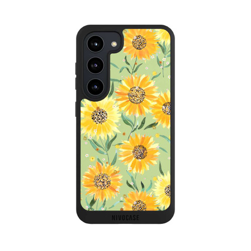 Samsung Galaxy S23 NIVOpure Sonnenblumen grün