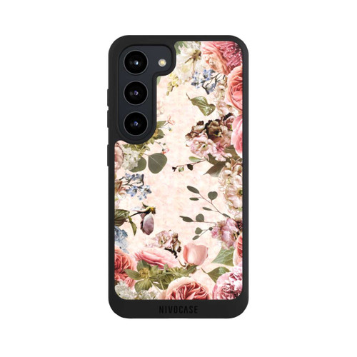 Samsung Galaxy S23 NIVOpure Flower Frame Peonies Pastel