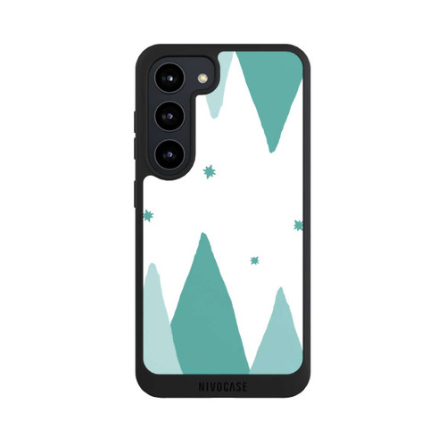 Samsung Galaxy S23 NIVOpure Berge Gelb &amp; Grau