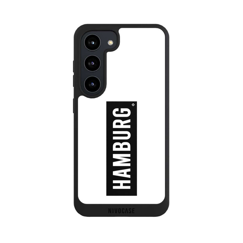 Galaxy S23 NIVOpure HSV Hamburg Schwarz Weiss