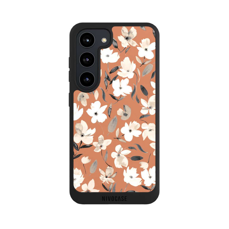 Galaxy S23 NIVOpure Fleurs Fraîches D'Automne Cuivre