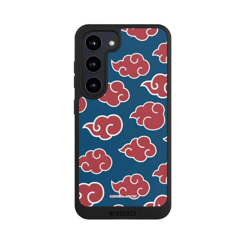 Galaxy S23 NIVOpure Akatsuki Pattern Blue