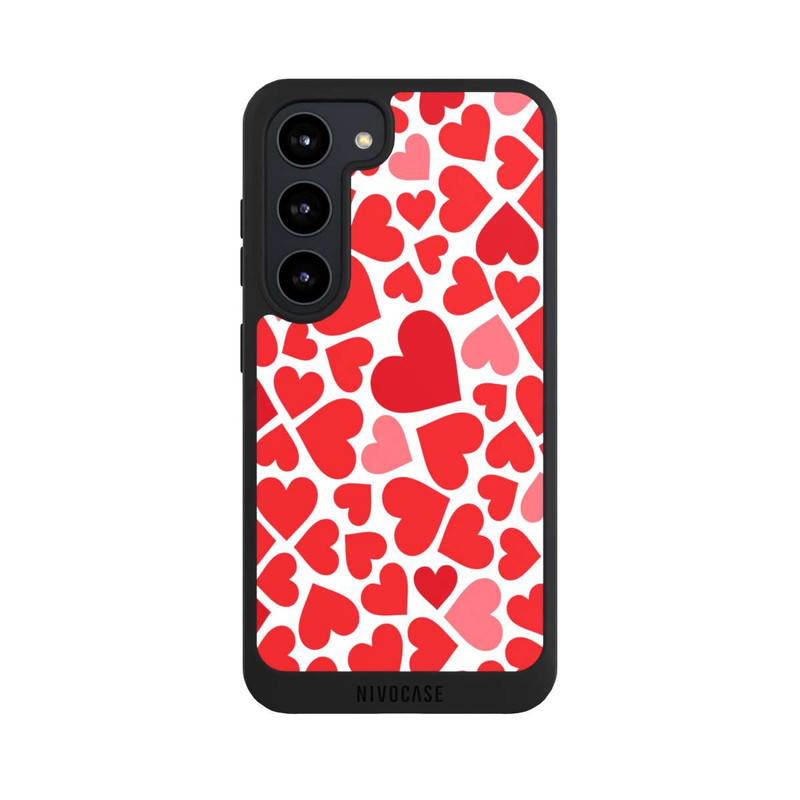 Galaxy S23 NIVOpure Hearts Patterns