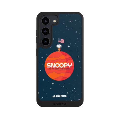 Samsung Galaxy S23 NIVOpure Snoopy Weltraumreisender Orange