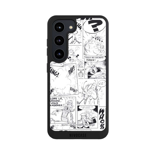 Samsung Galaxy S23 NIVOpure BD Astérix Blanc &amp; Noir