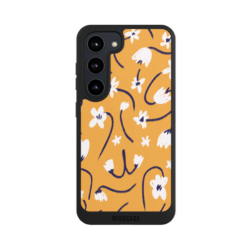 Samsung Galaxy S23 NIVOpure Kleine Blumen Muster Gelb