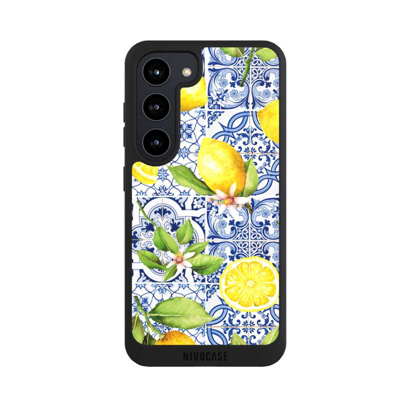 Galaxy S23 NIVOpure Griechische Zitronen Muster